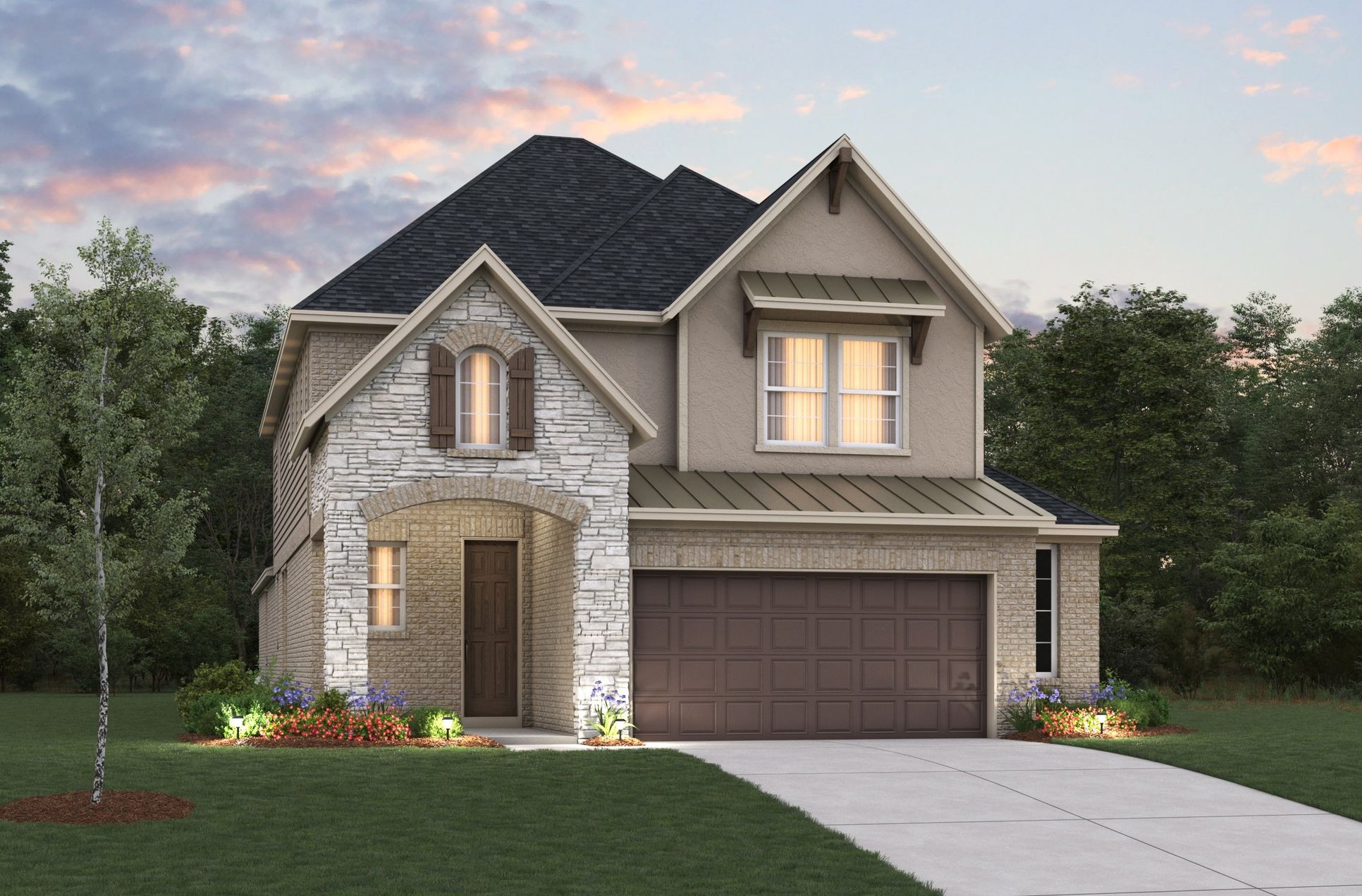 Exterior:French Country Elevation