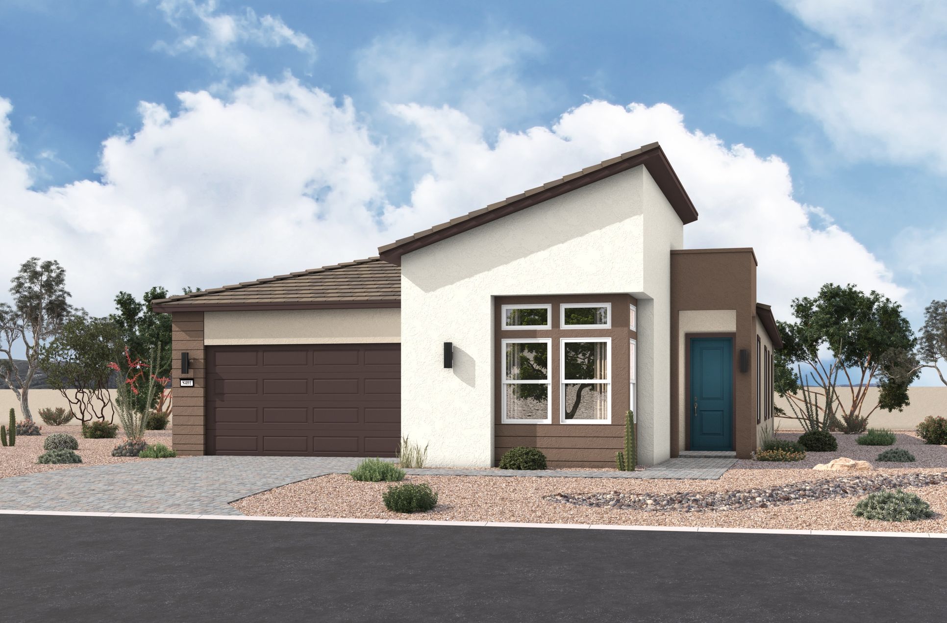 Exterior:Sierra Mid Century Elevation