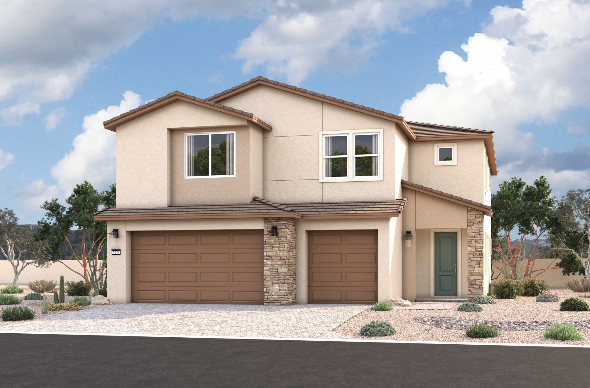 Exterior:Somerset Traditional Elevation