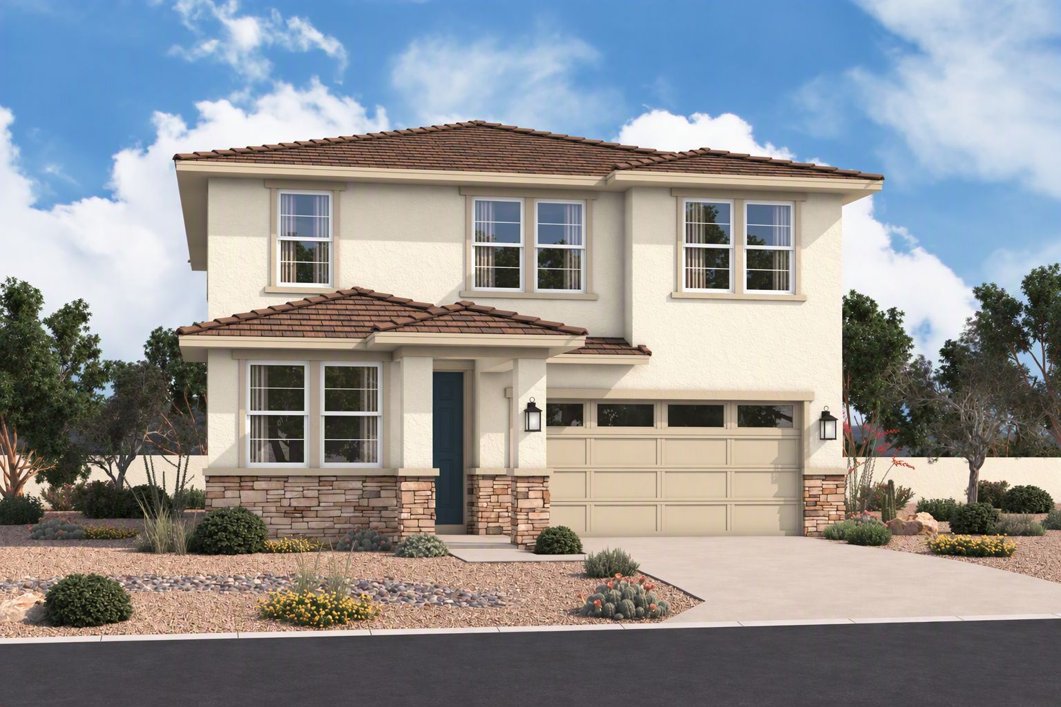 Exterior:Prairie L Elevation
