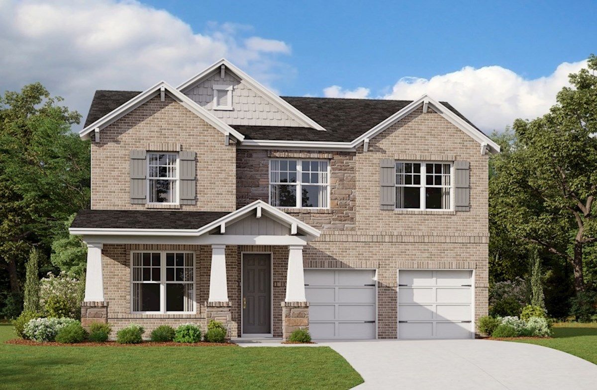 Exterior:Arts & Crafts L Elevation