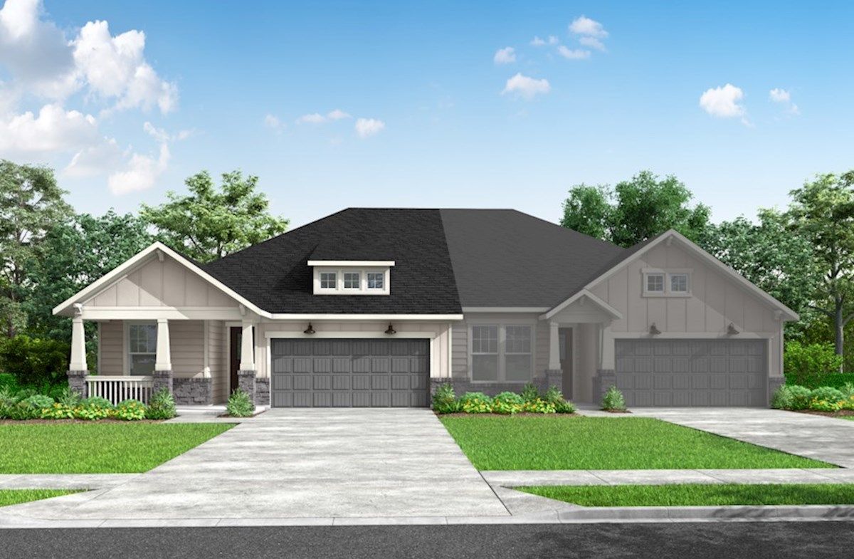 Exterior:Arts & Crafts L Elevation