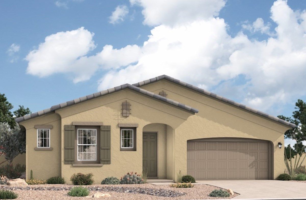 Exterior:Spanish Colonial L Elevation