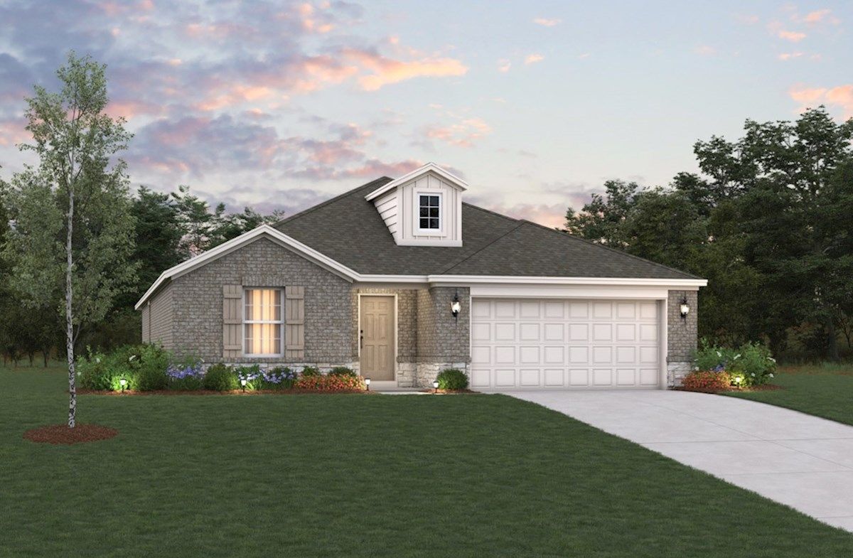 Exterior:Farmhouse A Elevation