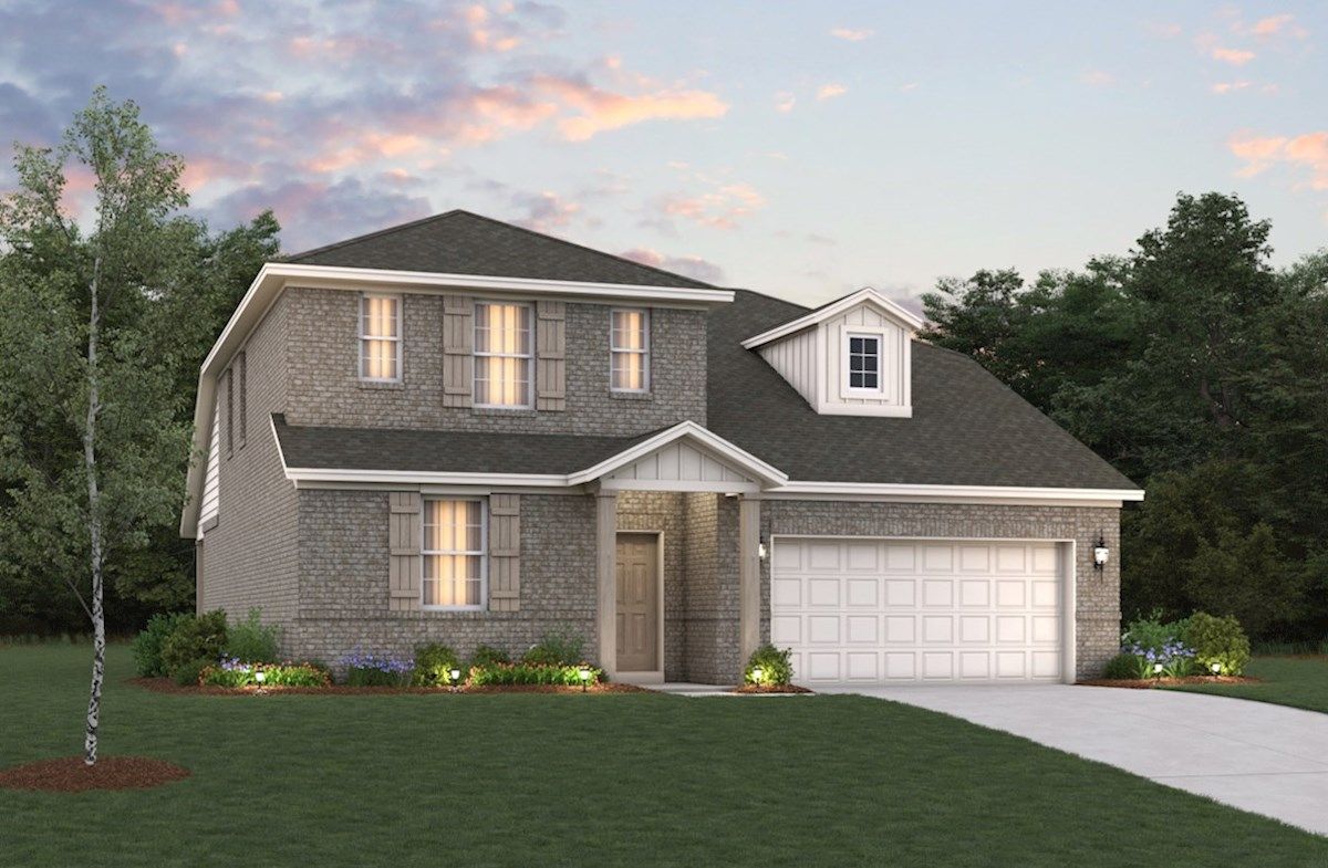 Exterior:Farmhouse B Elevation