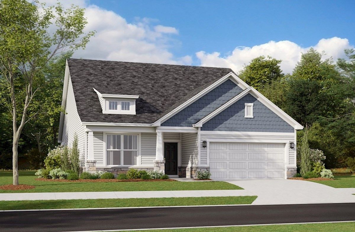 Hudson Plan at Gatherings® at Aurora in Mccordsville, IN by Beazer Homes