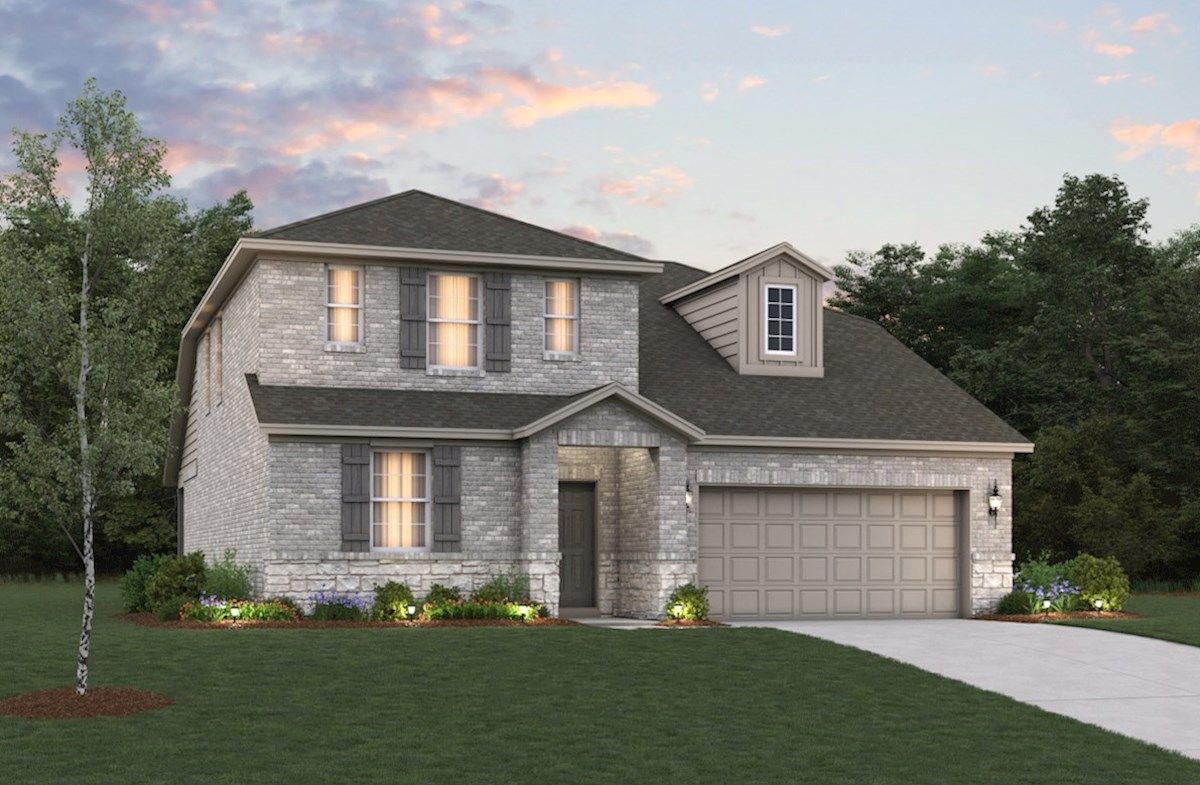 Exterior:Farmhouse B Elevation