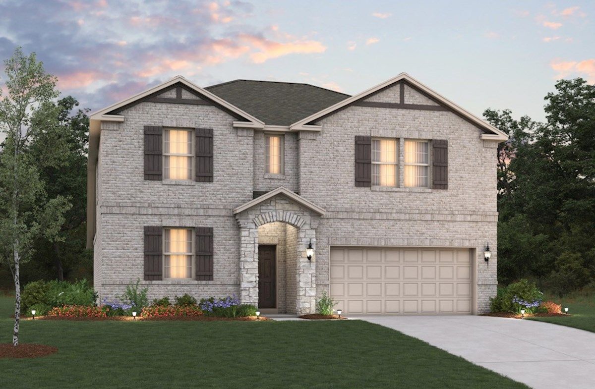 Exterior:French Country B Elevation