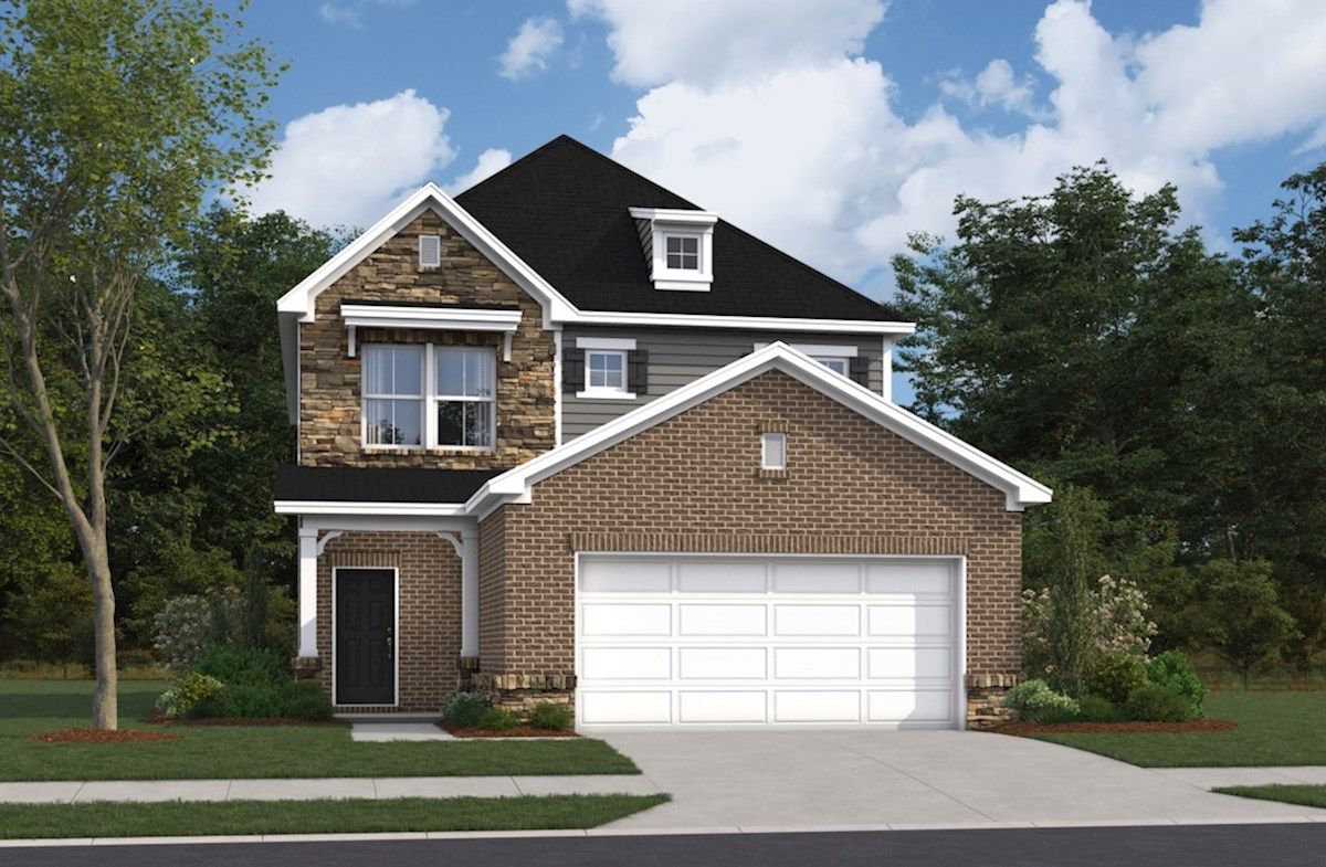 Exterior:French Country A Elevation