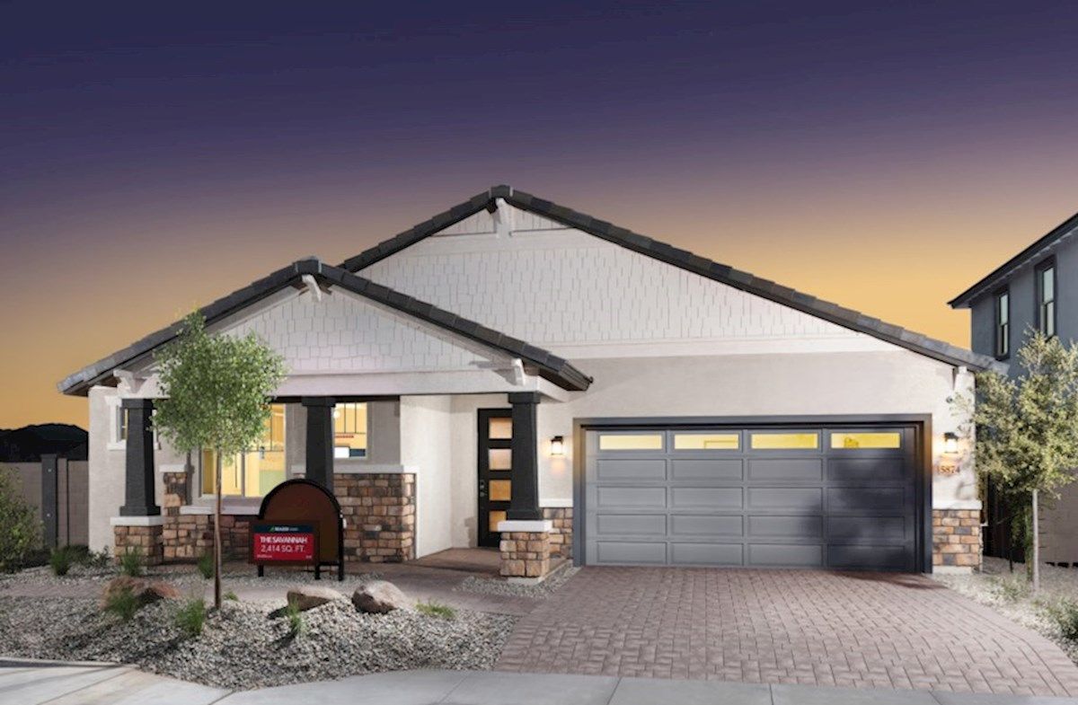 Exterior:Arts & Crafts L Elevation