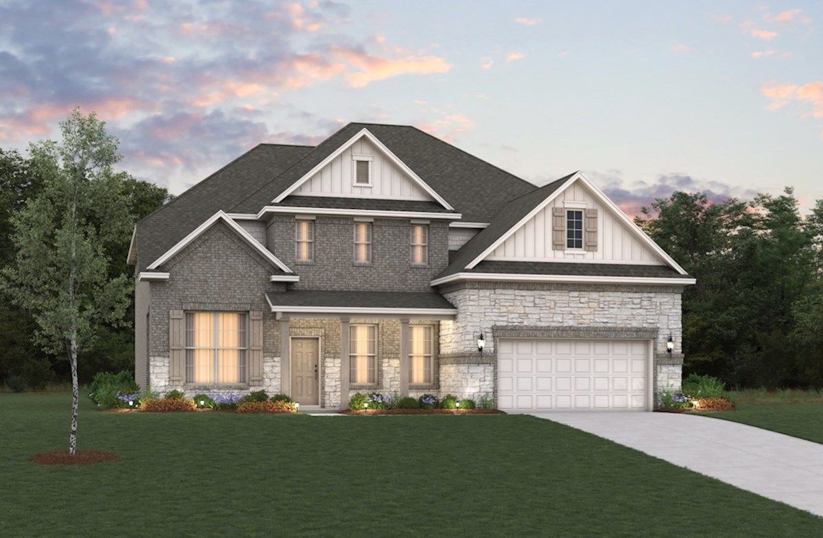 Exterior:Traditional L Elevation