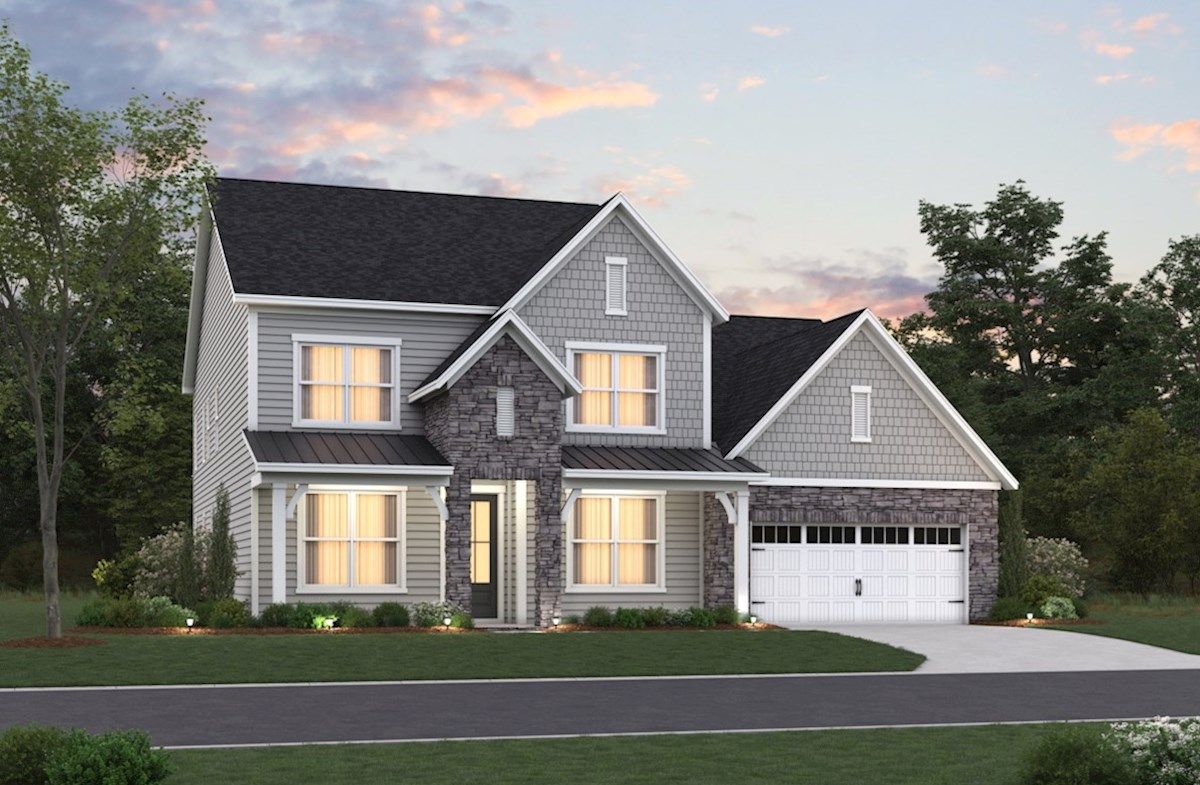 Exterior:French Country L Elevation