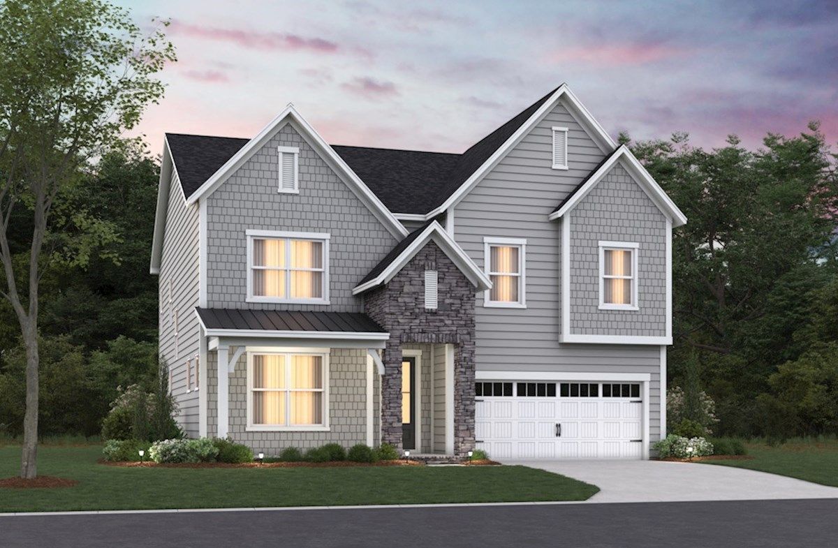 Exterior:French Country N Elevation
