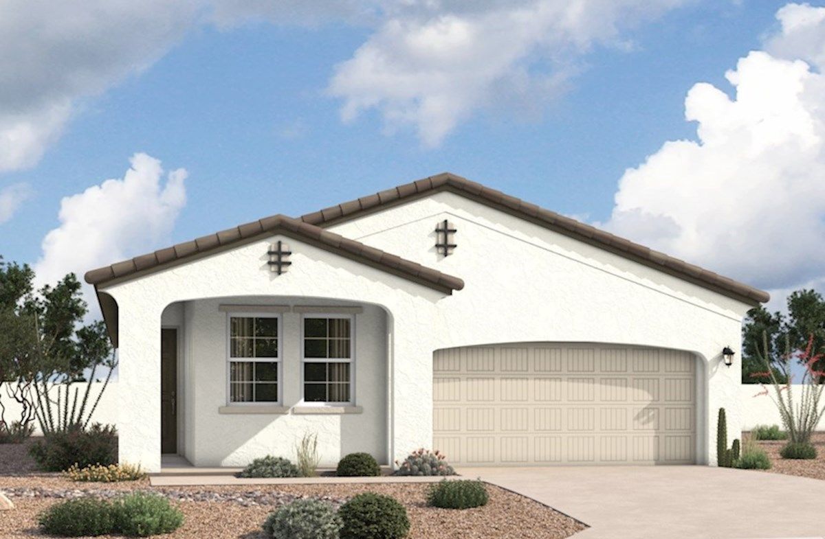 Exterior:Spanish Colonial L Elevation