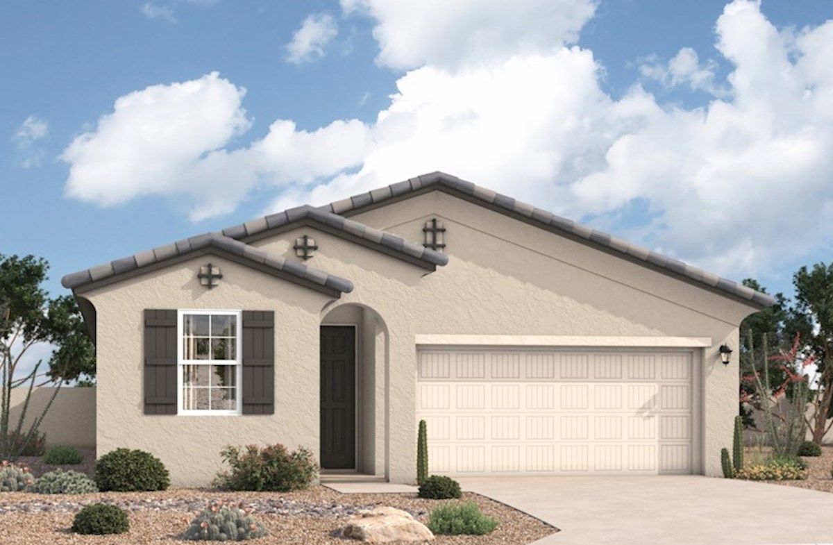 Exterior:Spanish Colonial L Elevation