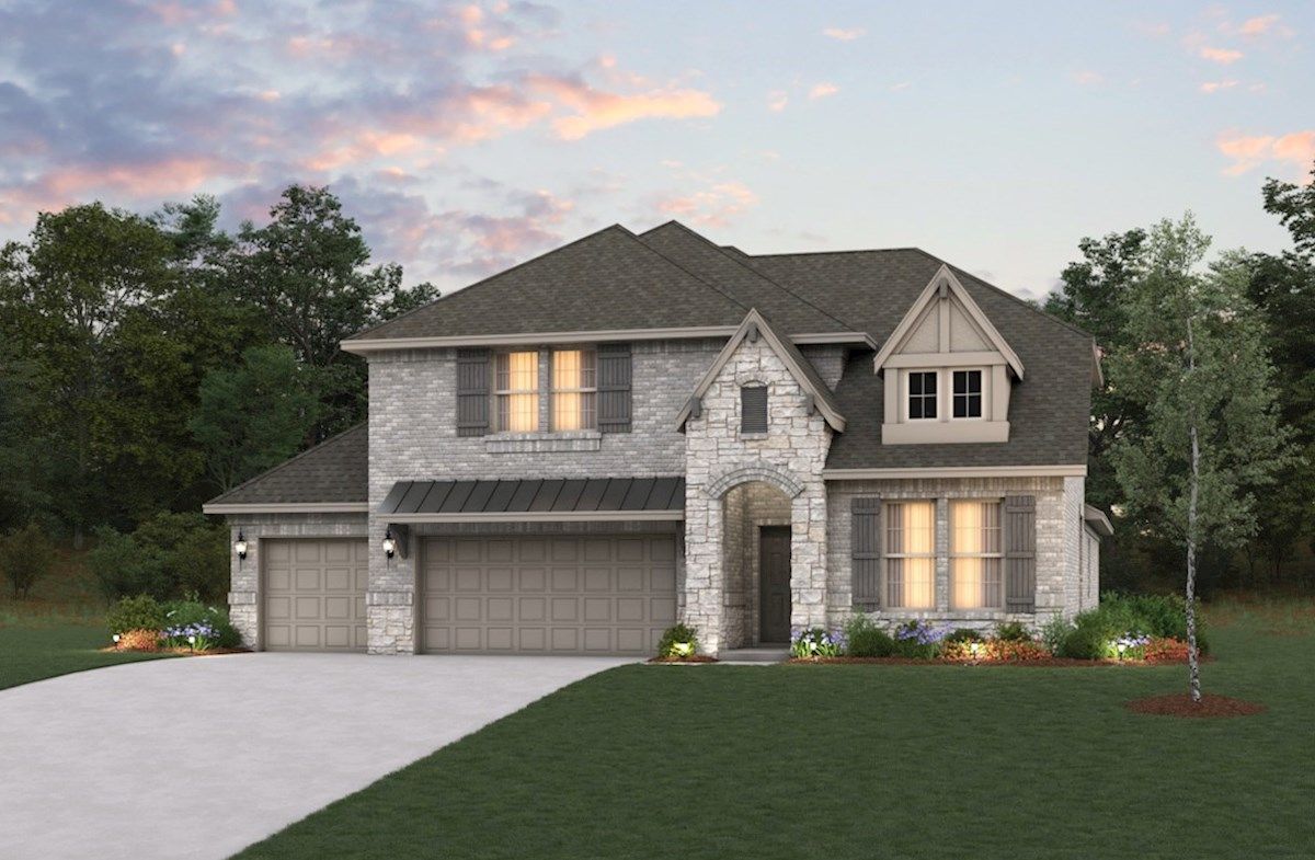 Exterior:Traditional L Elevation