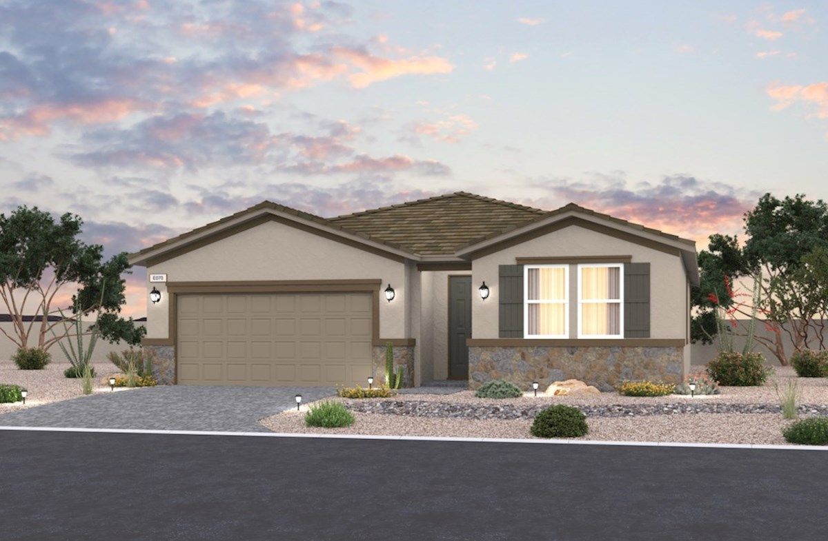 Exterior:Arts & Crafts L Elevation