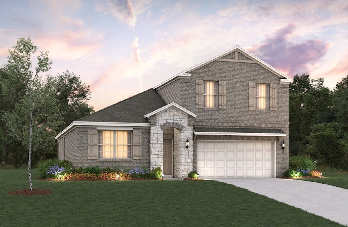 Exterior:French Country A Elevation