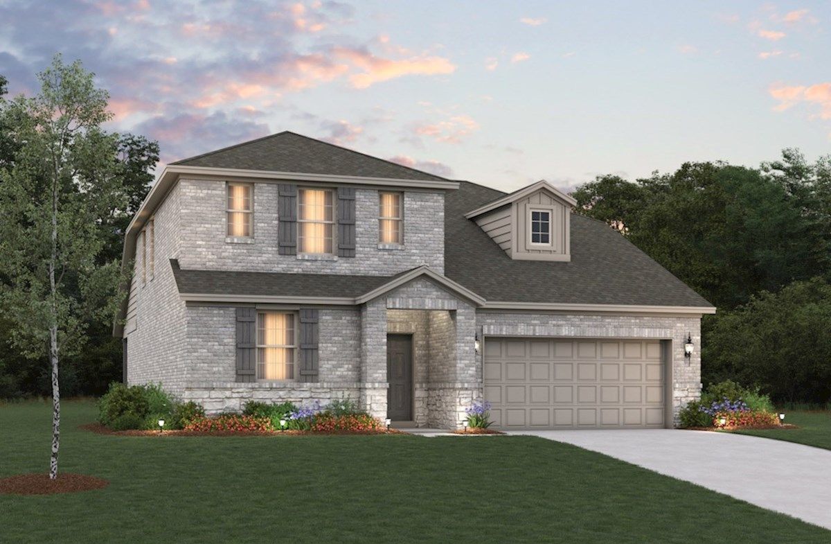 Exterior:Farmhouse B Elevation