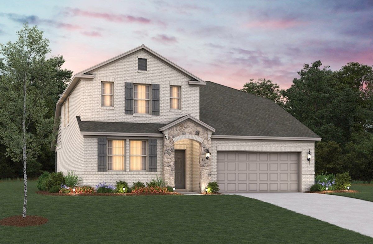 Exterior:French Country B Elevation