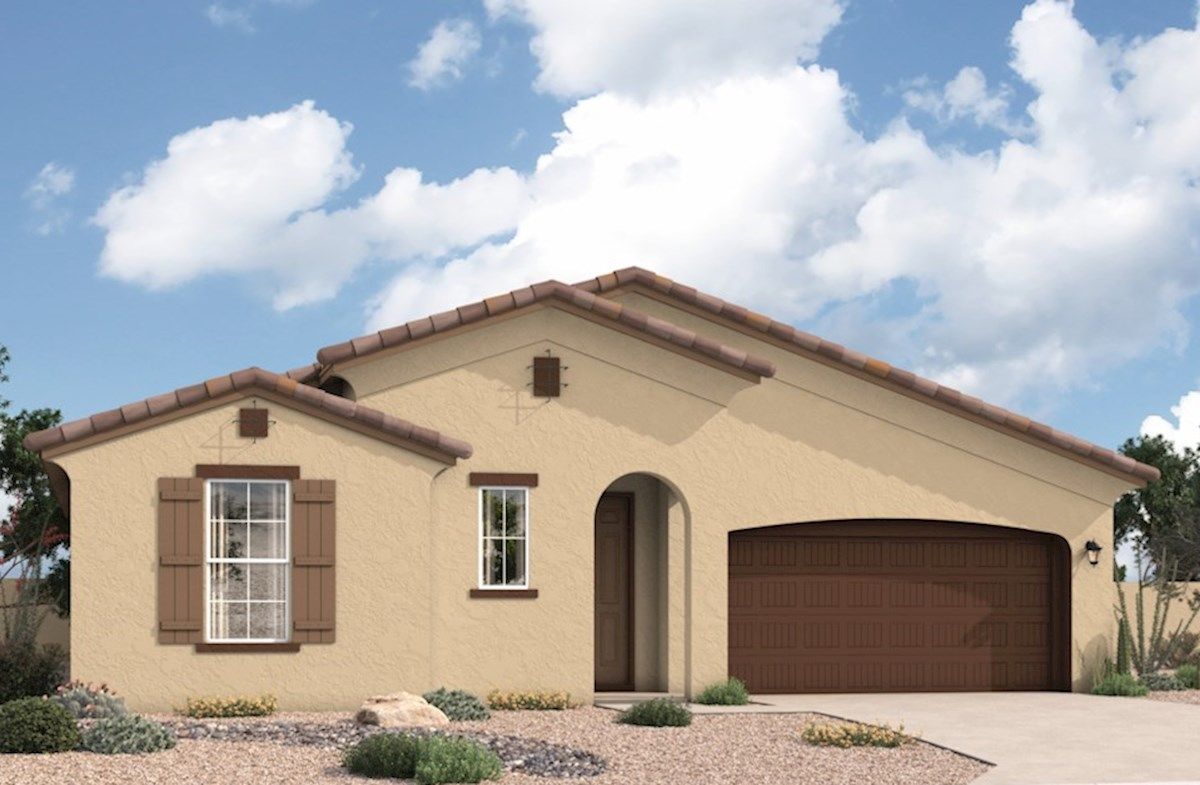 Exterior:Spanish Colonial L Elevation