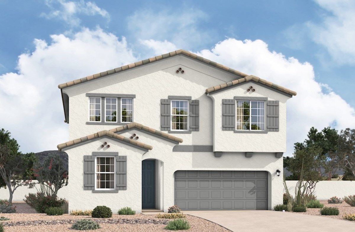 Exterior:Spanish Colonial L Elevation