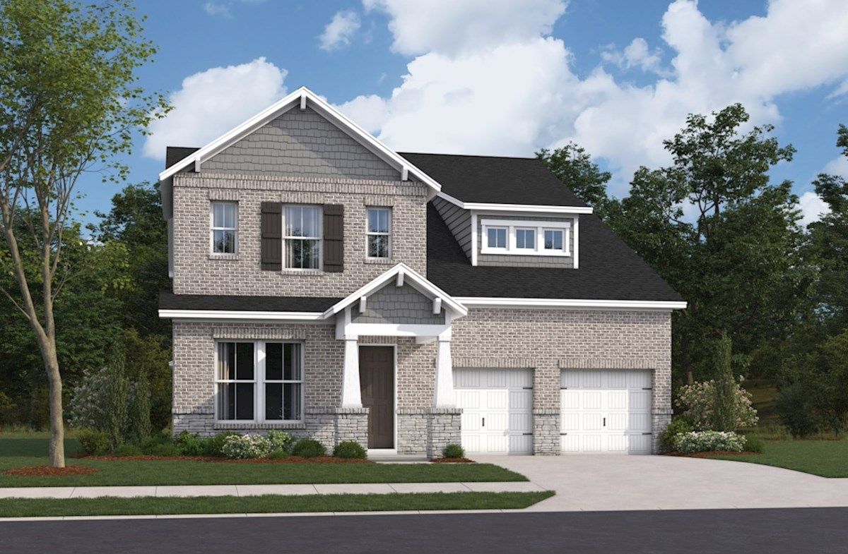 Exterior:Arts & Crafts M Elevation