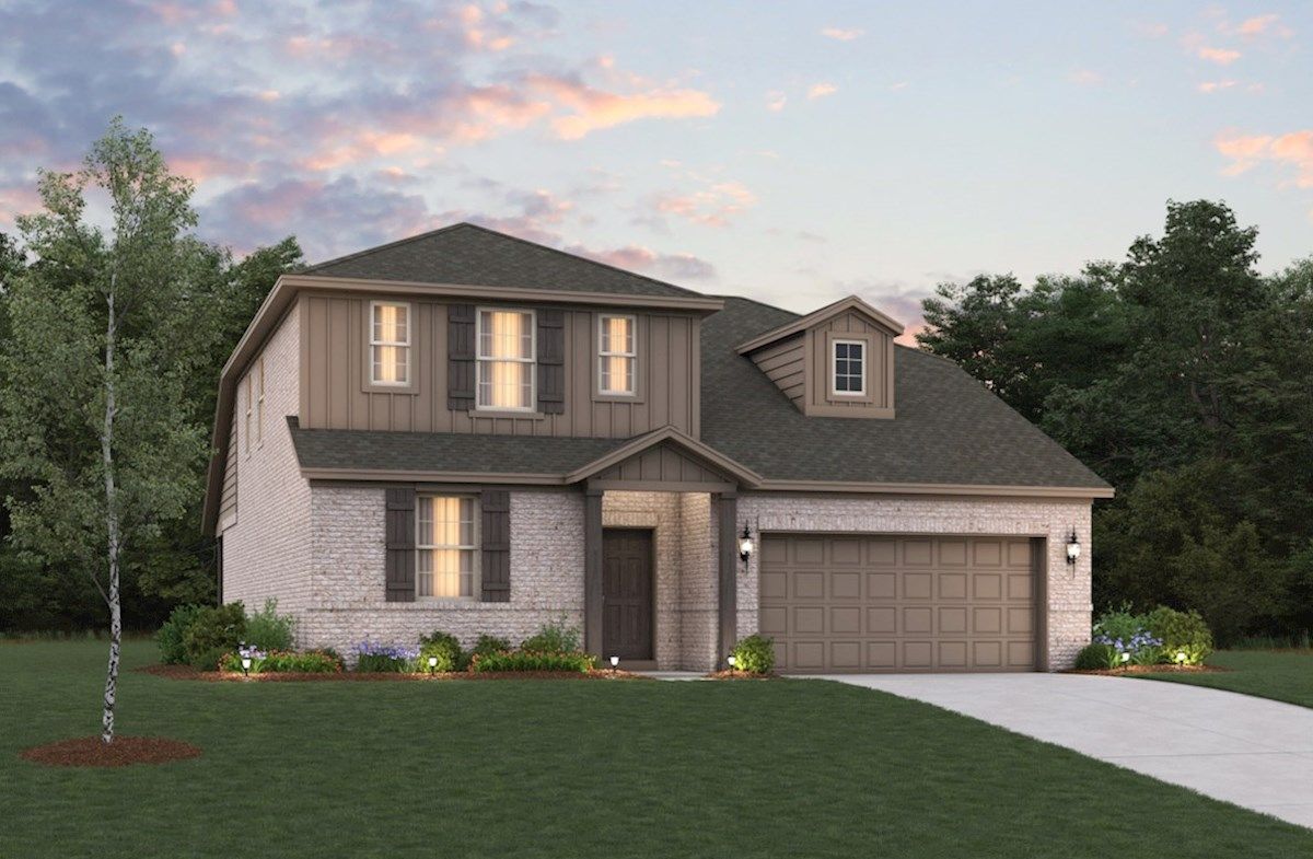 Exterior:Farmhouse A Elevation