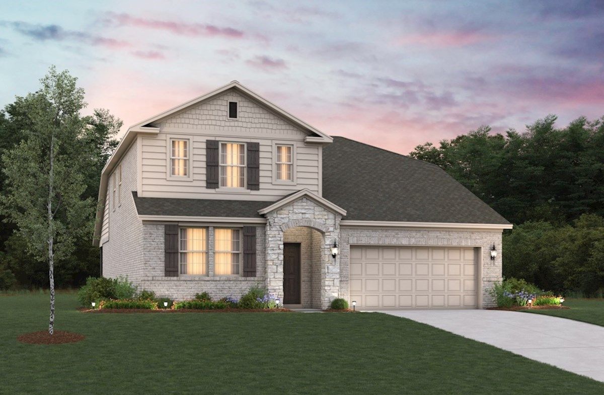 Exterior:French Country A Elevation