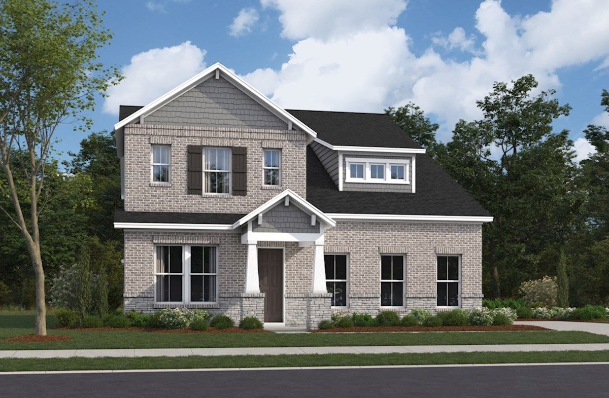 Exterior:Arts & Crafts M Elevation