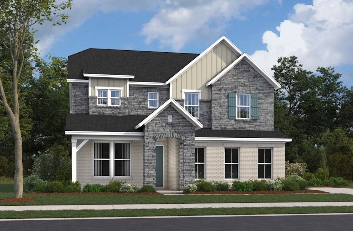 Exterior:French Country L Elevation