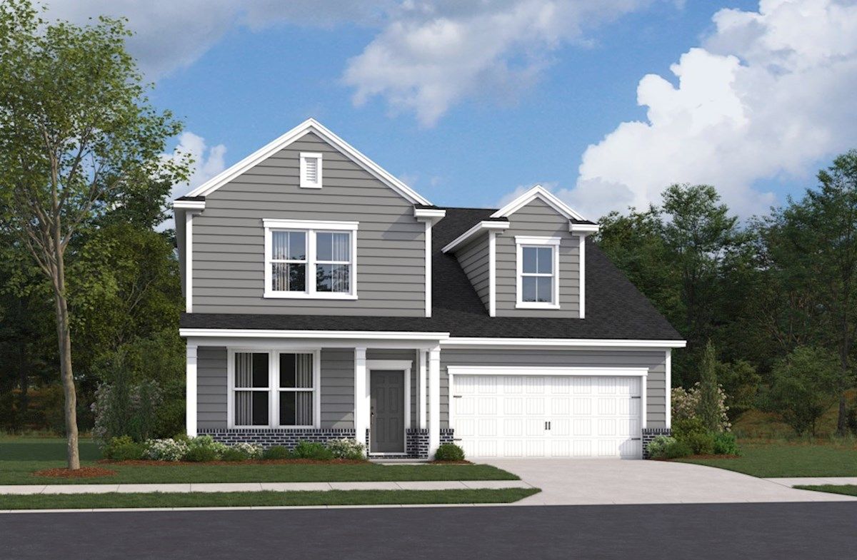 Exterior:Traditional A Elevation