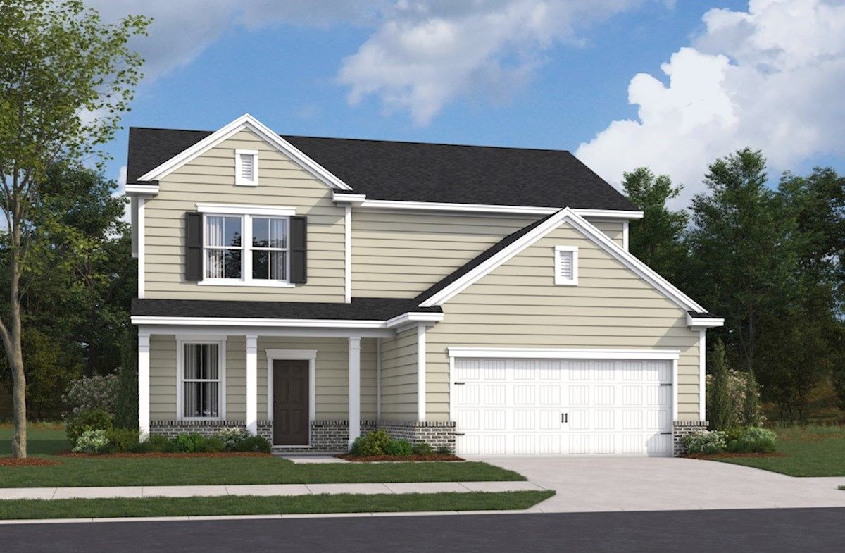 Exterior:Traditional A Elevation