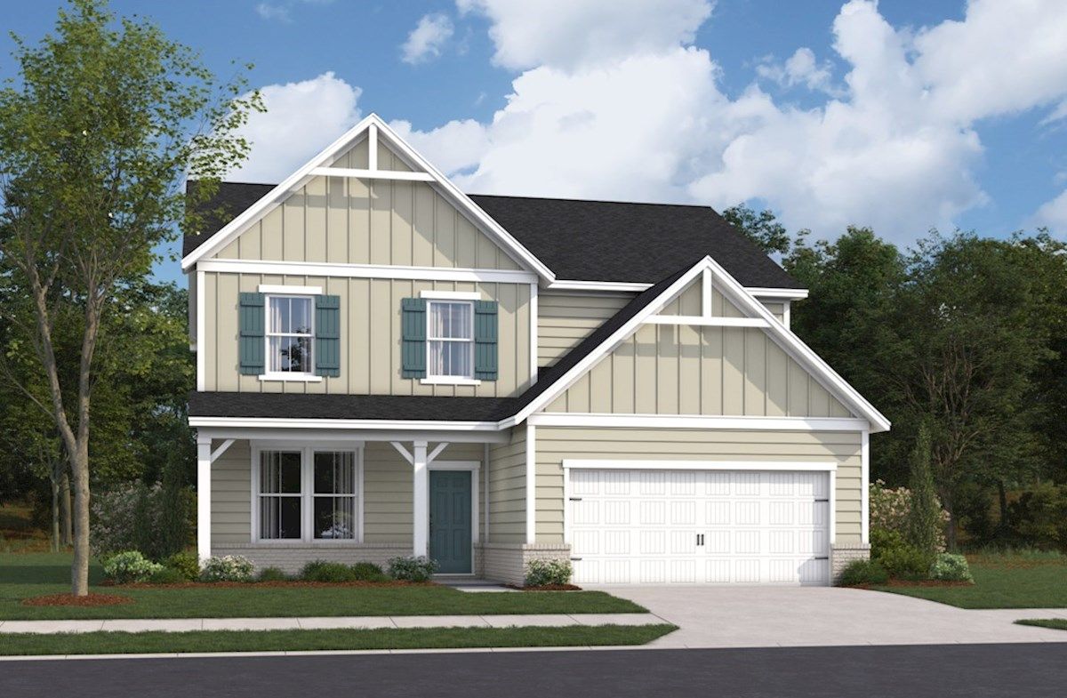 Exterior:Farmhouse A Elevation