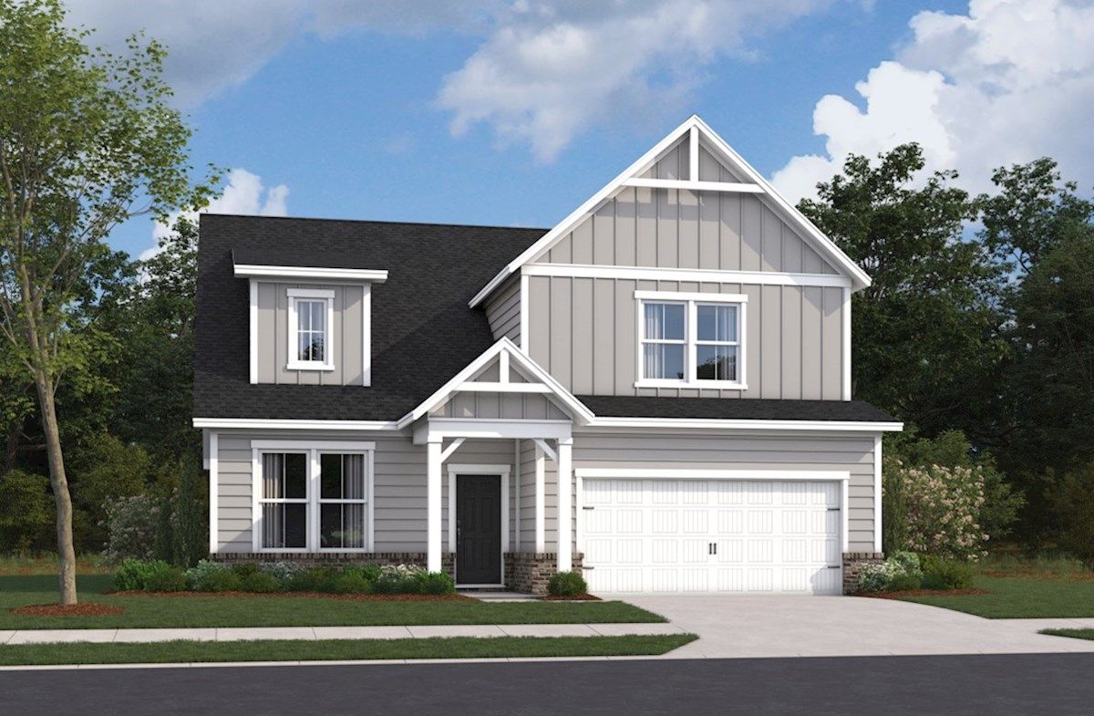 Exterior:Farmhouse A Elevation