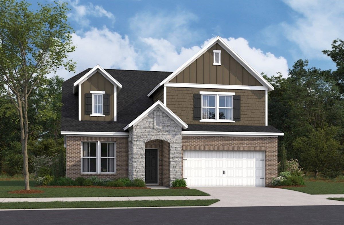Exterior:French Country A Elevation