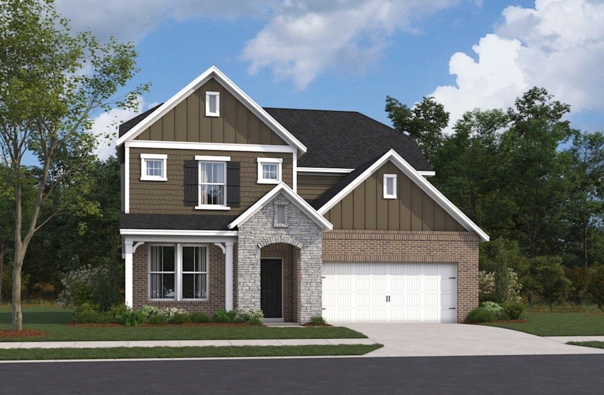 Exterior:French Country A Elevation