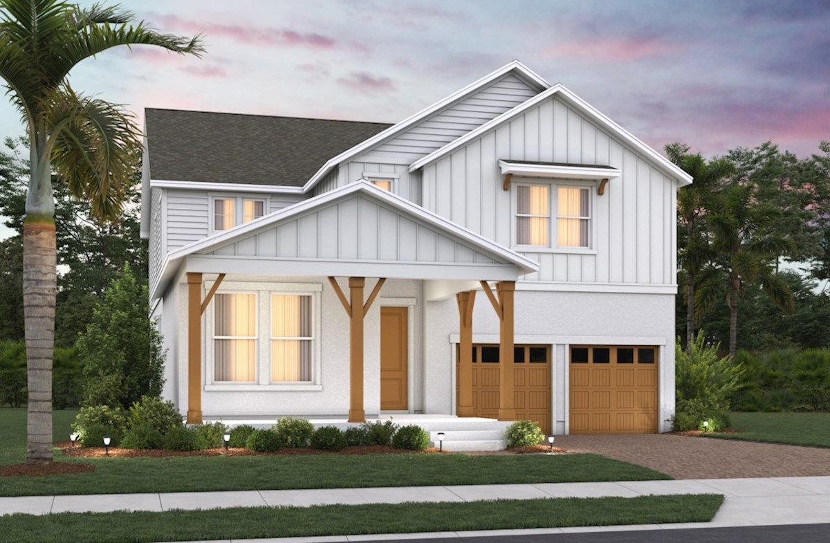 Exterior:Farmhouse L Elevation