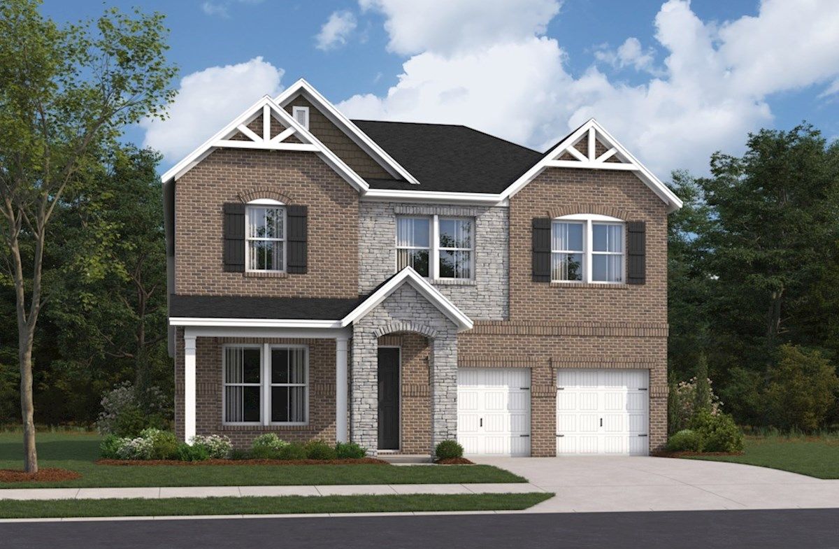 Exterior:French Country M Elevation