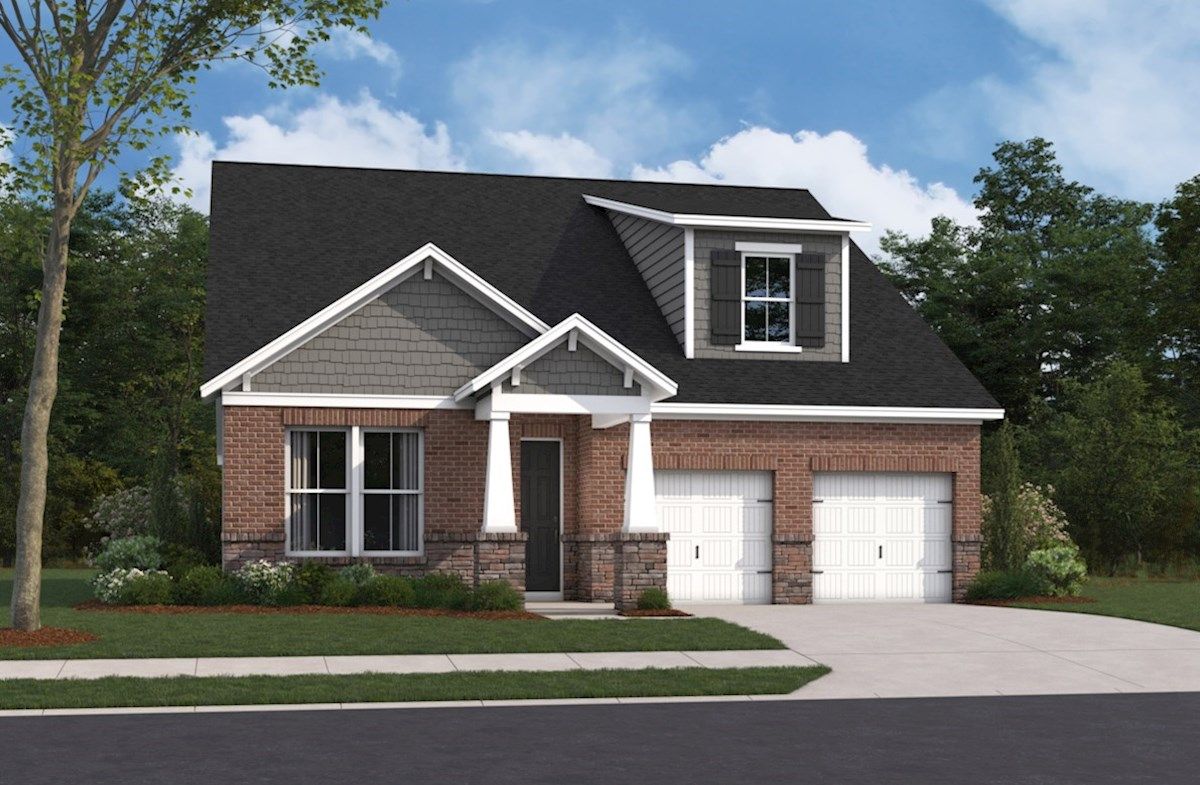 Exterior:Arts & Crafts L Elevation