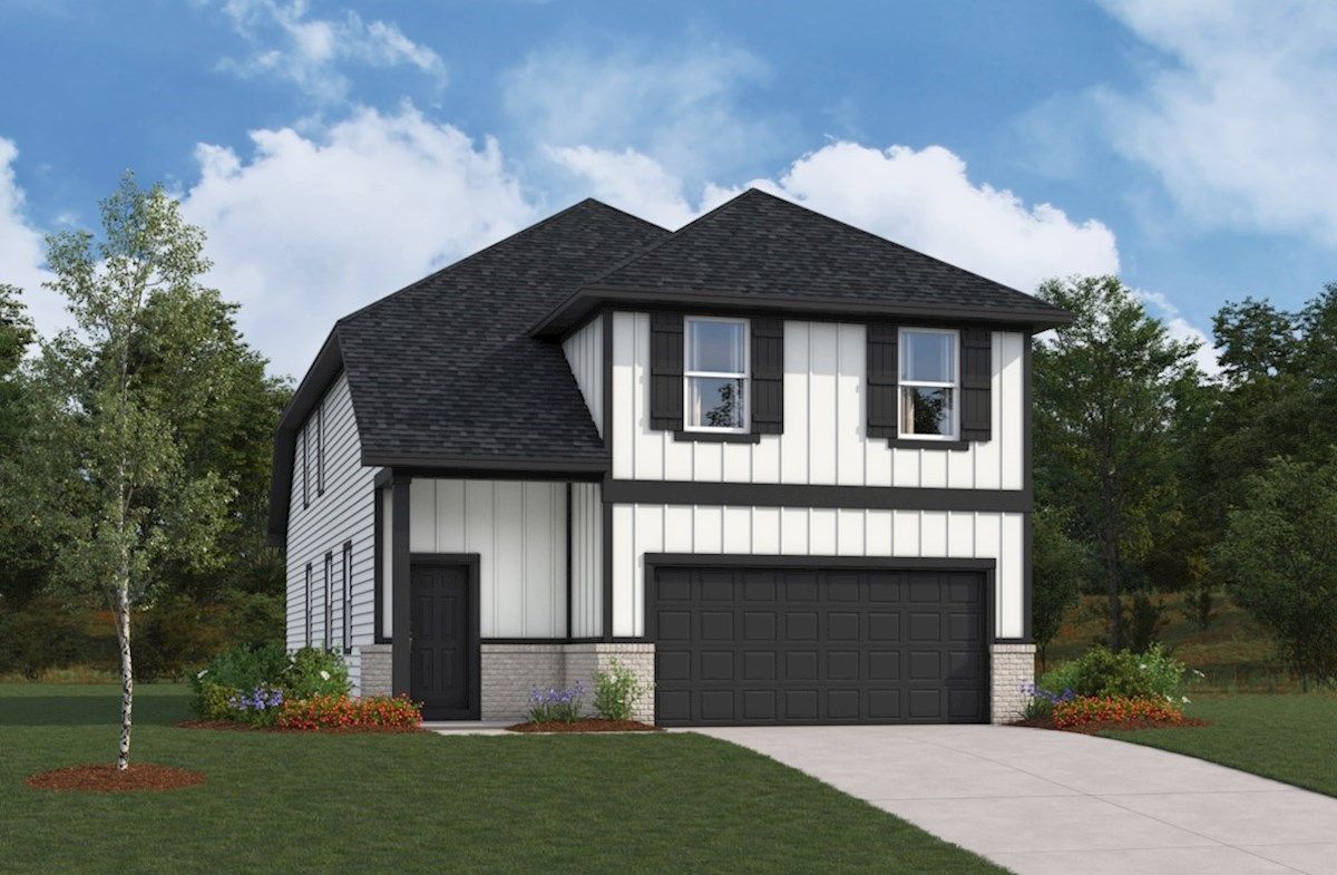 Exterior:Farmhouse A Elevation