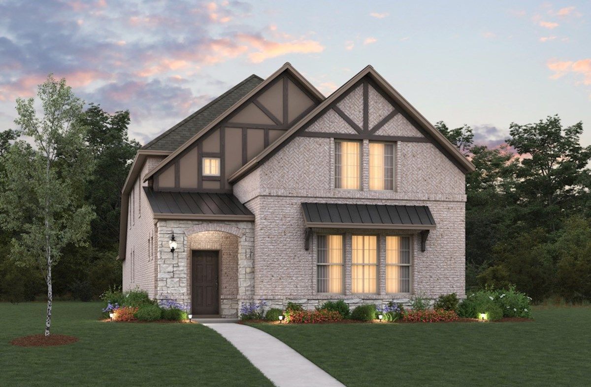 Exterior:English Revival L Elevation