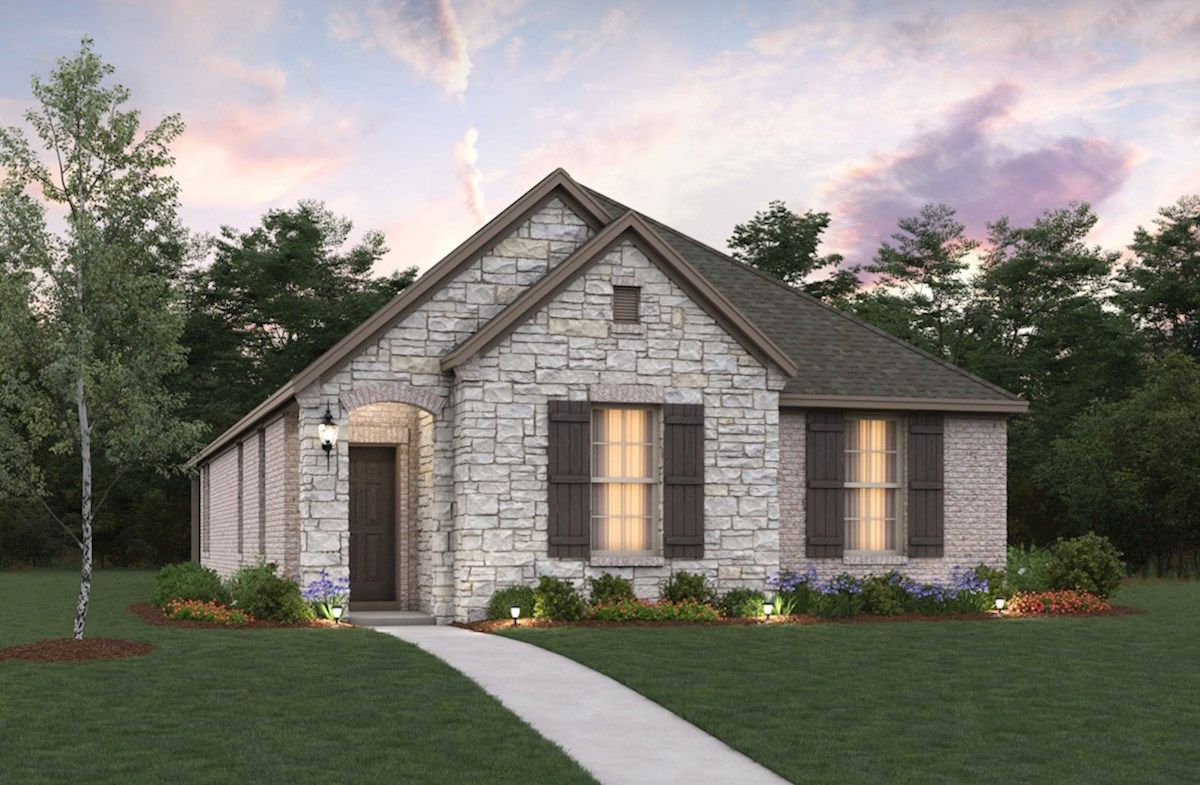 Exterior:French Country L Elevation