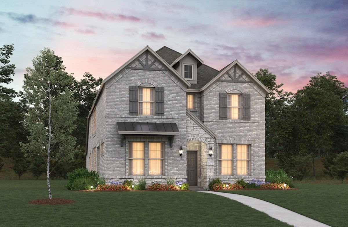 Exterior:French Country A Elevation