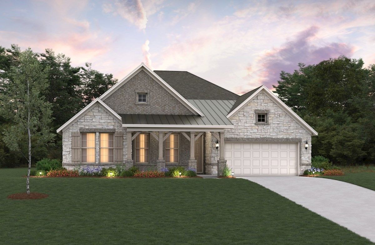 Exterior:Hill Country L Elevation