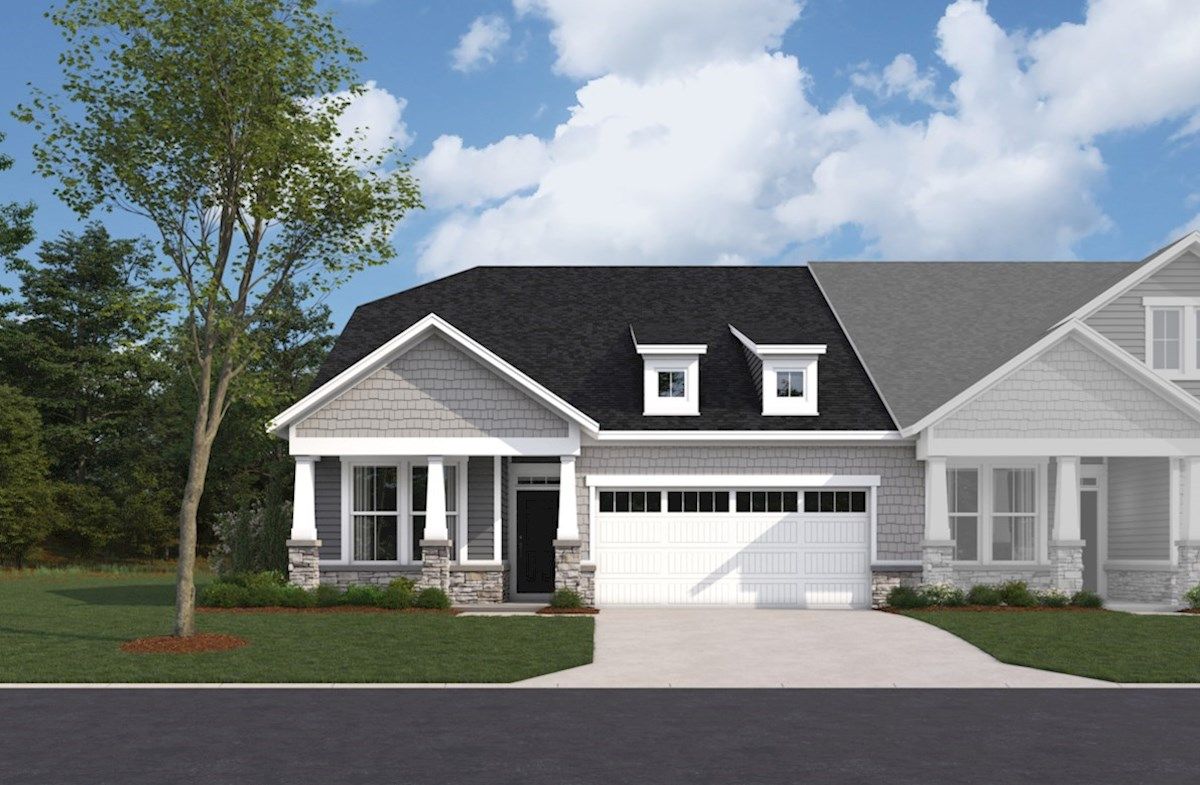 Exterior:Arts & Crafts N Elevation