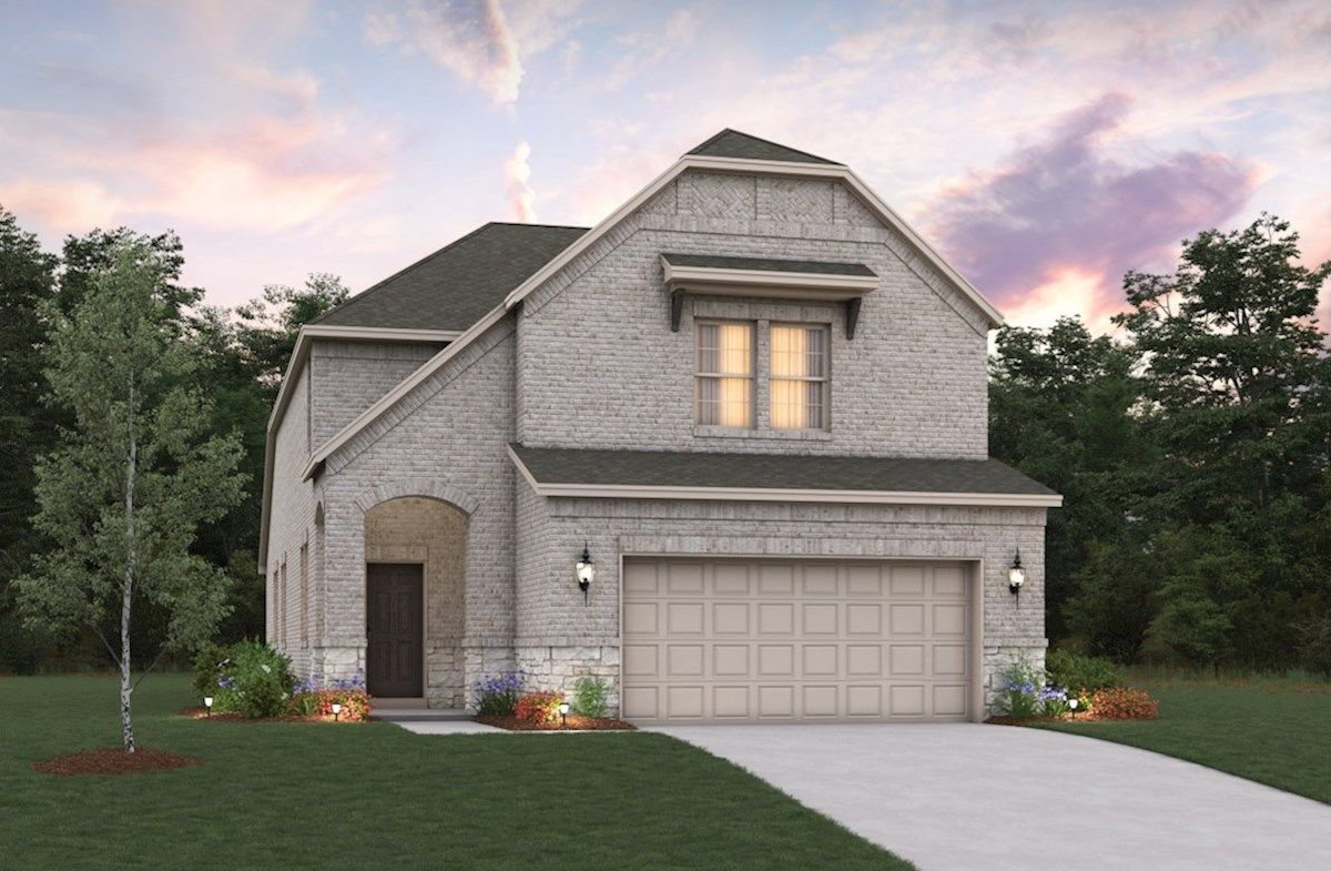 Exterior:French Country A Elevation