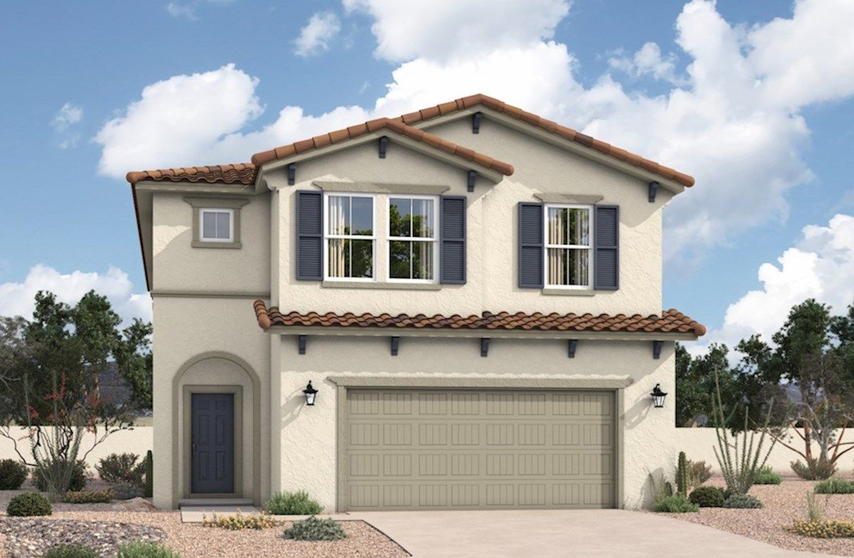 Exterior:Spanish Colonial L Elevation