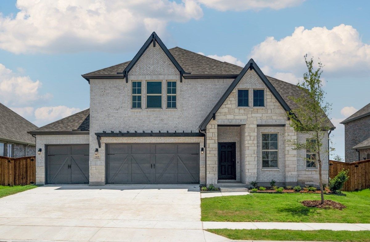 Exterior:French Country L Elevation