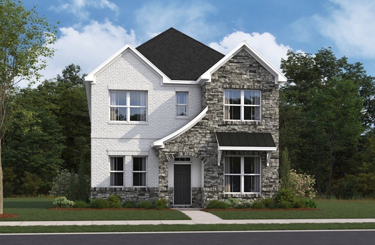 Exterior:French Country A Elevation